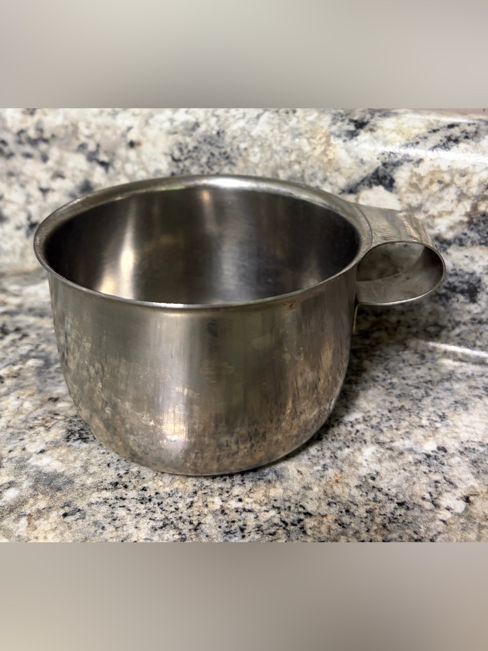 Vintage 1985 Vollrath 47555 Stainless Steel Cup Commercial Food Camping 1980s